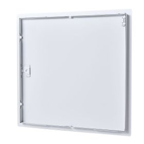 Access Panel For Drywall, 19.2 X 19.2 In Galvanized Steel Access Door, Easy Install Hinged Service Panel With Screwdriver Latch, For Ceiling Plum (Option: Default)