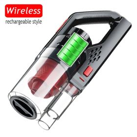 150W 6000PA Car Vacuum Cleaner Wet/Dry Portable Handheld Vacuum Cleaner With 177inch Power Cord For Car Strong Power Suction (style: Wireless)
